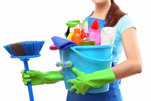 Dust and allergens being removed from curtains