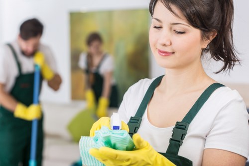 Spot treatment and fabric cleaning for upholstered seating