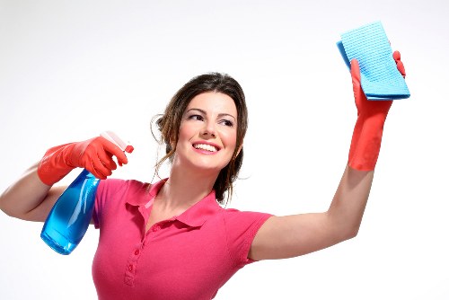 Deep cleaning a mattress in a modern Haringey home